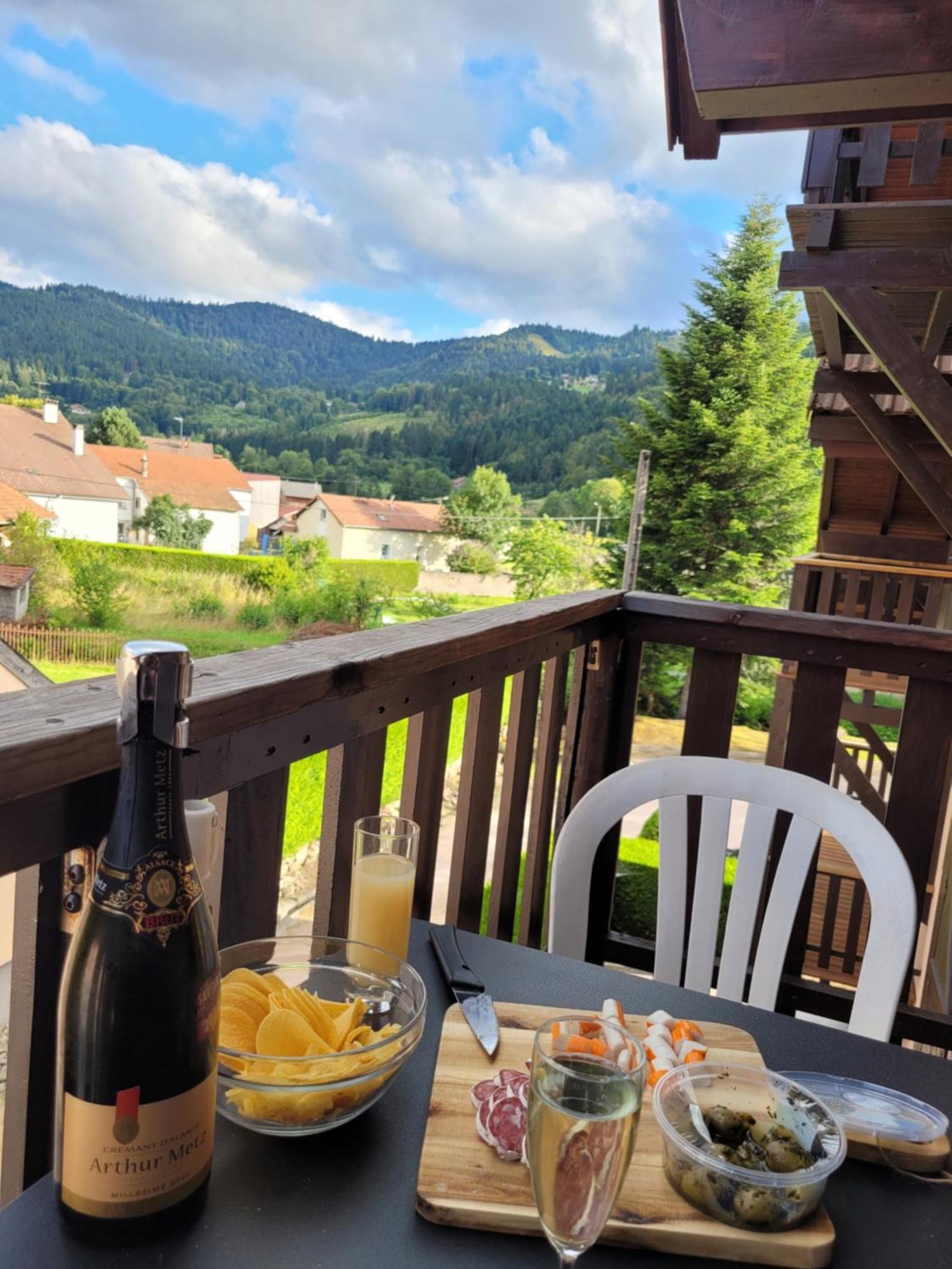 Appartement Chaleureux Au Coeur Des Hautes Vosges ว็องทรง ภายนอก รูปภาพ